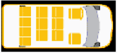 12 Passenger Van Seating Chart