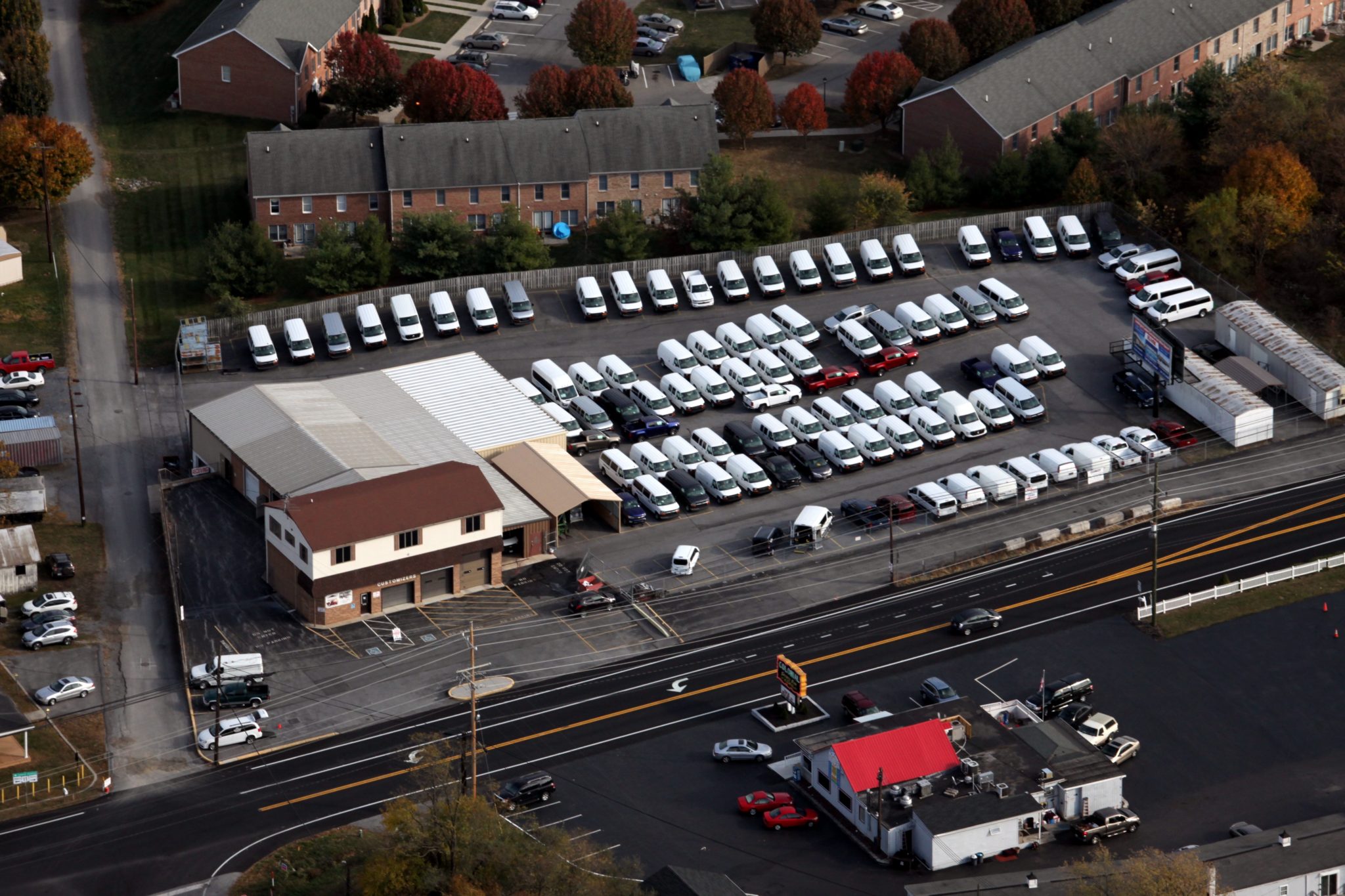 Aerial photo of our Hagerstown facility.